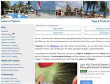 Tablet Screenshot of leben-in-thailand.de